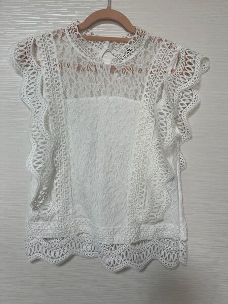 【タグ付き新品】レースブラウス