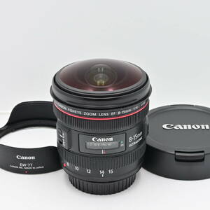 Canon 超広角ズームレンズ EF8-15mm F4L フィッシュアイ USM フルサイズ対応