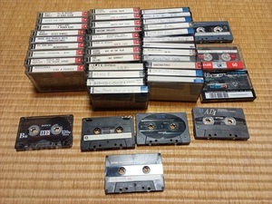 【30年以上前】使用済み カセットテープ