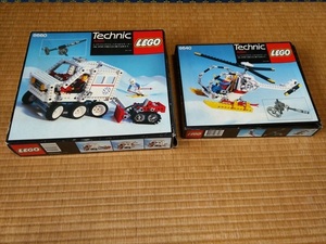 レゴ テクニック 8640 ヘリコプター / 8660 レスキュー ユニット 救護車 / LEGO 8640 Arctic Polar Copter / 8660 Arctic Rescue Unit / p1