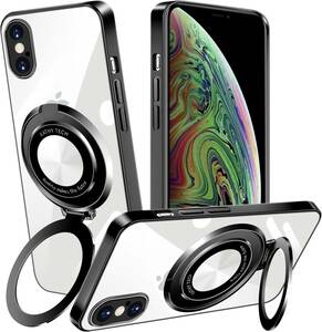 iPhone XS 用 ケース iPhone X 用 ケース クリア MagSafe対応 アイフォンXS/X カバー 縦横両対応 