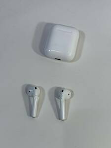 Apple アップル AirPods A1602 A2031 A2032 Bluetooth ワイヤレス イヤホン イヤフォン USED 中古 (R604-23