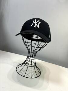 NEW ERA ニューエラ NY ニューヨークヤンキース ロゴ キャップ CAP 帽子 USED 中古　(R604