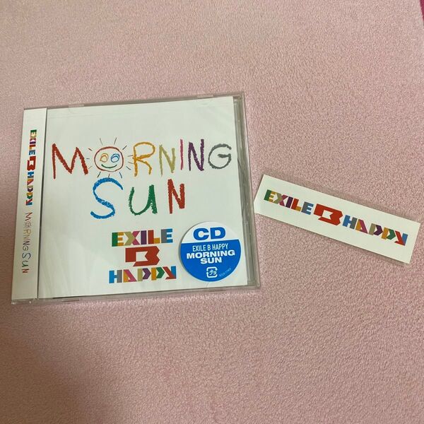 EXILE B HAPPY CD/MORNING SUN 24/5/5発売 【オリコン加盟店】