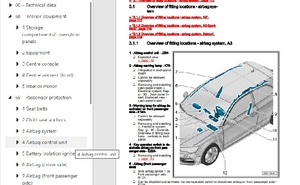  Audi A3 8V(2012-2019) previous term + latter term service book Work shop & service manual & distribution electro- map & body repair 