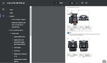 BMW F36 グランクーペ 440i カラー配線図 整備書_画像3
