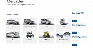  Mercedes Benz EPC parts list online version parts manual ⑥ w221 w222 w230 w231 w238 w240 w242 w245 w246 w251 w253 w292