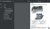 BMW F36 グランクーペ 440i カラー配線図 整備書_画像4