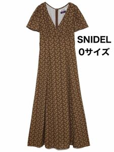 SNIDEL リバティプリントフラワーワンピース