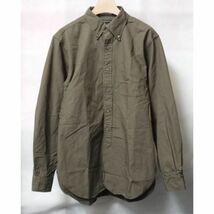 リップストップ Engineered Garments Loftman別注 19th BD Shirt Cotton Ripstop Olive エンジニアドガーメンツ ロフトマン シャツ_画像1