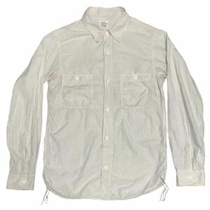 orSlow - ストライプシャツ ヒッコリー Work Shirts ワークシャツ 2 オアスロウ オアスロー