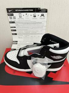 NIKE AIR JORDAN 1 HIGH 85 ナイキエアジョーダンハイ85 ブラック/ホワイトAIR JORDAN 1 HI 85 ２７.０センチ