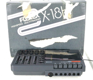 【ト滝】Fostex フォステクス X-18H MTR ４トラック マルチトラック カセットレコーダー 現状品 元箱付 MD000DEW11