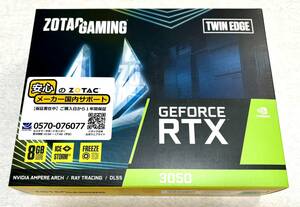 ZOTAC GAMING GeForce RTX 3050 Twin Edge グラフィックボード