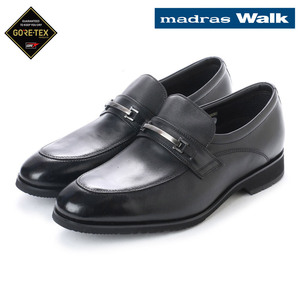 ▲madras Walk マドラス スリッポン ビット ビジネス シューズ ゴアテックス MW8005 防水 ブラック Black 黒 26.0cm (0910010299-bk-s260)