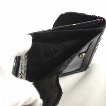 ■ ヴィヴィアンウエストウッド スプラッシュタータン 二つ折り財布 PVC (0990009460)_画像4
