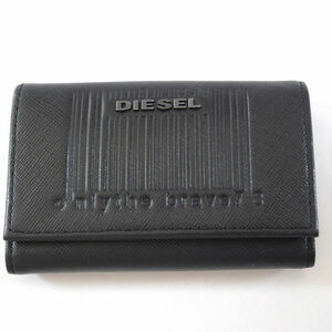 # diesel 6 ream key case leather black key holder attaching (0990011837)