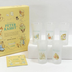 ★ PETER RABBIT グラス ピーターラビット 一口タンブラー(5P) PR45009F (0220473453)