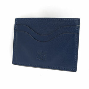 # Il Bisonte card-case leather navy (0990012839)