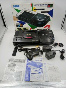  Sega Mega Drive mega CD2 set MEGA DRIVE MEGA CD2 SEGA MD