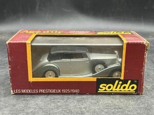 p050704 solido ROLLS ROYCE 77 ミニカー 高級カー