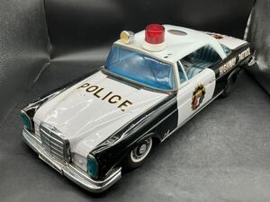 p051403 patrol car toy metal. toy 
