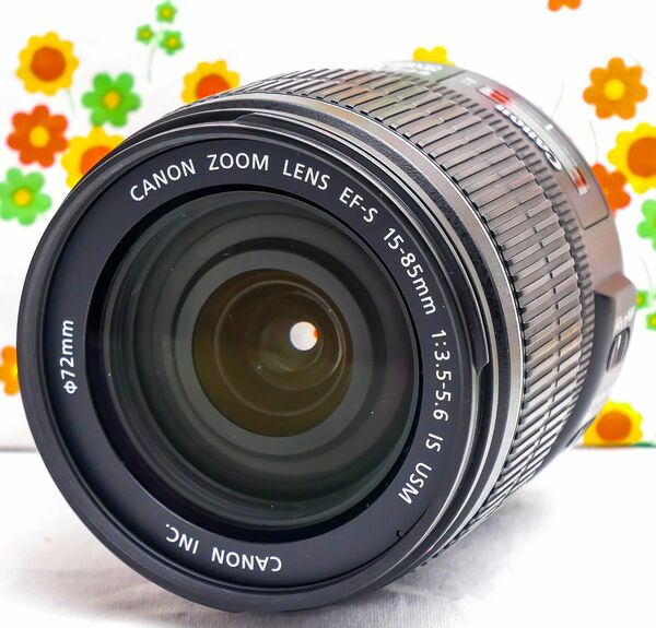 美品 Canon キャノン EF-S 15-85mm IS USM☆超広角レンズ
