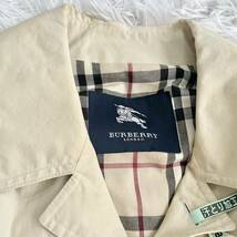 【1円スタート】バーバリー burberry トレンチコート スプリングコート _画像3