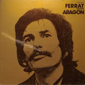 A00563528/LP/ジャン・フェラ「Ferrat Chante Aragon (80-443・シャンソン)」