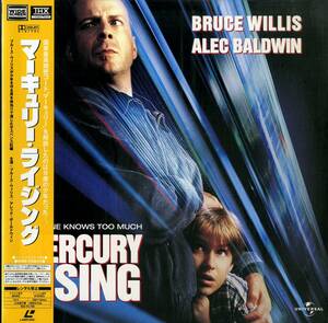 B00146299/LD/ブルース・ウィリス「マーキュリー・ライジング Mercury Rising 1998 (Widescreen) (1999年・PILF-2722)」