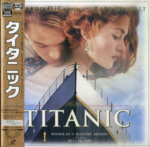 B00168982/LD2枚組/レオナルド・ディカプリオ / ケイト・ウィンスレット「タイタニック Titanic 1997 (Widescreen) (1998年・PILF-2580)