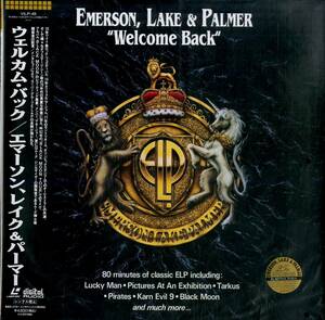 B00182976/LD/エマーソン・レイク＆パーマー(EL&P)「Emerson Lake & Palmer Welcome Back 1992 (1993年・VILP-49・プログレ)」