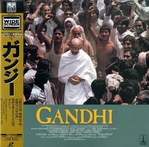 B00144650/LD2枚組/ベン・キングズレー「ガンジー Gandhi 1982 (Widescreen) (1994年・PILF-7247)」