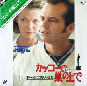 B00152821/LD2枚組/ジャック・ニコルソン / ルイーズ・フレッチャー「カッコーの巣の上で One Flew Over The Cuckoos Nest 1975 (1985年