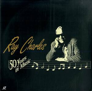 B00172328/LD/レイ・チャールズ(RAY CHARLES)「50 Years In Music 50周年記念コンサート (1991年・VALJ-3334・ソウルジャズ・SOUL・リズ