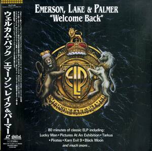 B00177433/LD/エマーソン・レイク＆パーマー(EL&P)「Emerson Lake & Palmer Welcome Back 1992 (1993年・VILP-49・プログレ)」