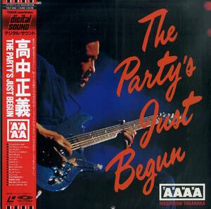 B00182934/LD/高中正義「The Partys Just Begun」