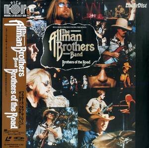 B00183015/LD/オールマン・ブラザーズ・バンド(THE ALLMAN BROTHERS BAND)「Brothers On The Road 1982 (1989年・SM037-3429・サザンロッ