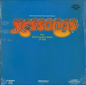 B00183039/LD/イエス「YesSongs - The 1973 Concert Video Of Yes」