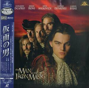 B00171882/LD2枚組/レオナルド・ディカプリオ「仮面の男 The Man In The Iron Mask 1998 (Widescreen) (1999年・PILF-2700)」