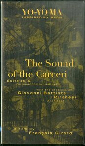 H00020927/VHS video /yo-yo-*ma[The Sound Of The Carceri Suite No2]