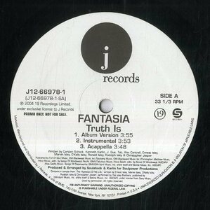 A00473315/12インチ/Fantasia「Truth Is / Its All Good」