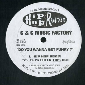 A00473055/12インチ/C+C Music Factory「Do You Wanna Get Funky ?」