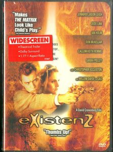 G00031220/DVD/ジュード・ロウ / ジェニファー・ジェイソン・リー「ExistenZ 1999 イグジステンズ (18326)」