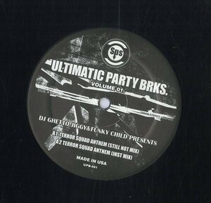 A00473092/12インチ/DJ Ghetto Jiggy & Funky Child「Ultimatic Party Brks. Vol.1」