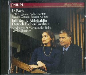 D00159374/CD/ネヴィル・マリナー「Bach / Coffee Cantata、Peasan Cantata」