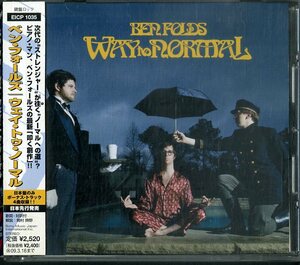 D00119081/CD/ベン・フォールズ(BEN FOLDS)「Way To Normal + 4 (2008年・EICP-1035・オルタナ)」