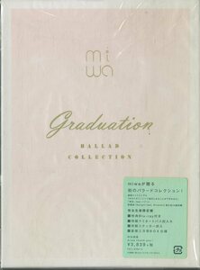 T00003477/◯CD1枚組ボックス/miwa (ミワ)「miwa ballad collection - graduation (2016年・SRCL-8984～6・完全生産限定盤・バラード)」