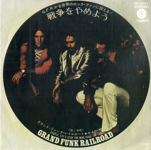 C00195488/EP/グランド・ファンク・レイルロード(GFR)「People Lets Stop The War 戦争をやめよう / Save The Land (1971年・CR-2937)」