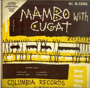 C00196724/EP/ザビア・クガート楽団「Mambo with Cugat」